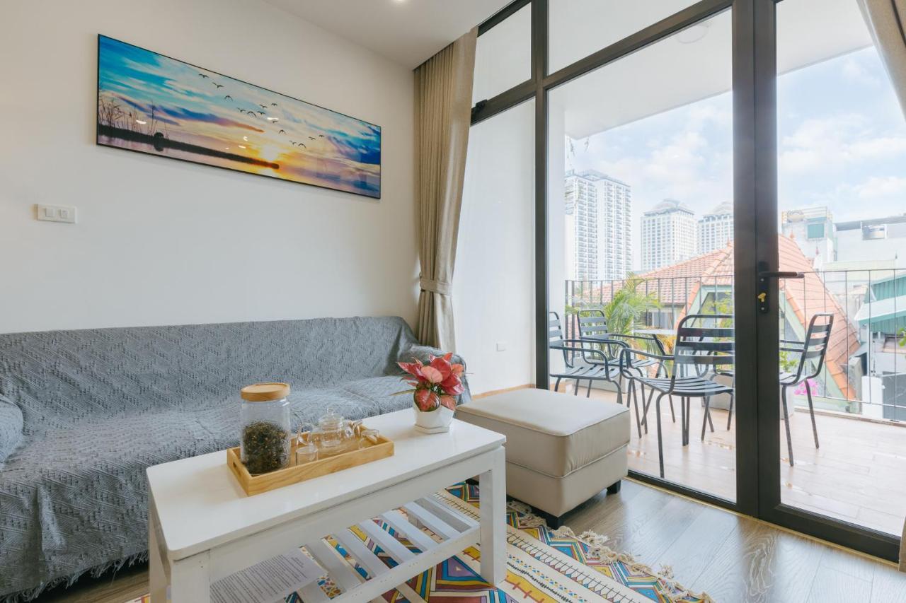 Luck Apart 9 - Hanoi Westlake Balcony Apartment Buitenkant foto